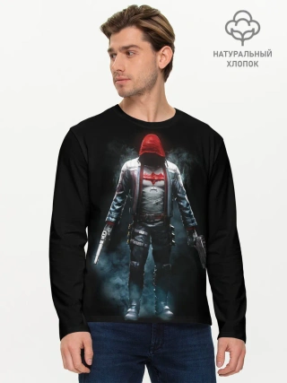 Мужской лонгслив базовый / Red Hood
