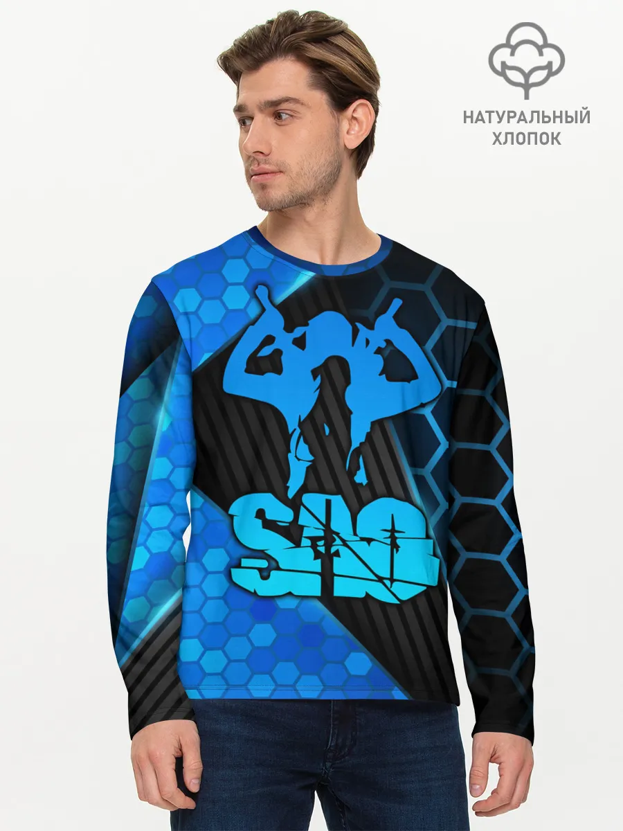 Sword Art Online / Мужской лонгслив базовый, XS