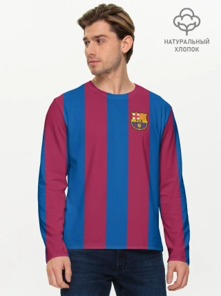 Мужской лонгслив базовый / FC Barcelona 20/21