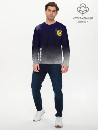 Мужской лонгслив базовый / Borussia