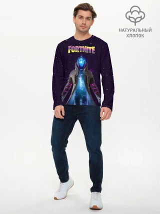 Мужской лонгслив базовый / Infinity Fortnite