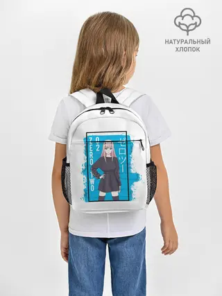 Рюкзак детский / Zero Two blue back