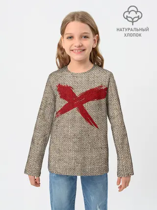 Детский лонгслив / Red Cross