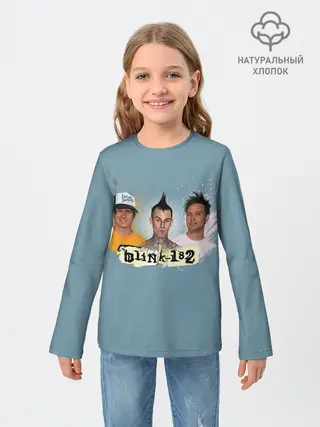 Детский лонгслив / Blink 182