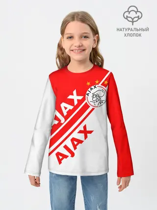 Детский лонгслив / FC AJAX AMSTERDAM / ФК АЯКС