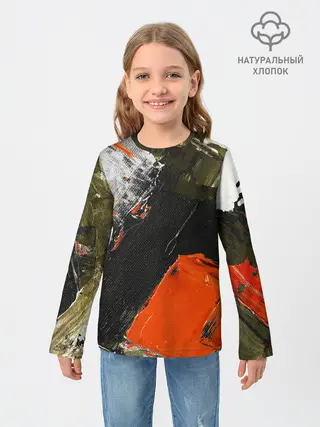 Детский лонгслив / Современное искусство