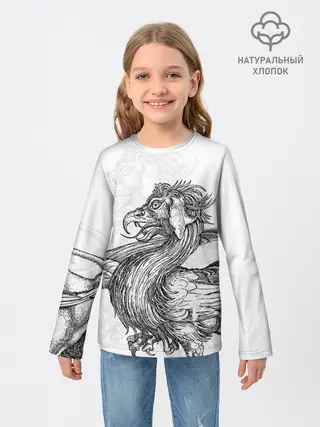 Детский лонгслив / Грифон