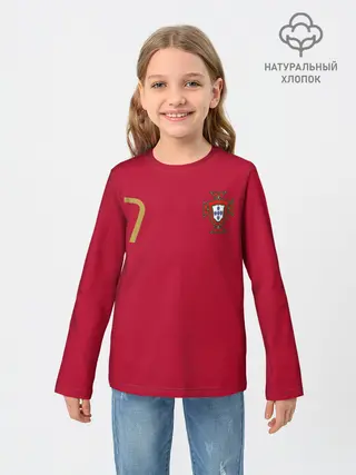 Детский лонгслив / Ronaldo 7
