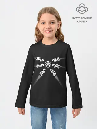 Детский лонгслив / Rocket fight