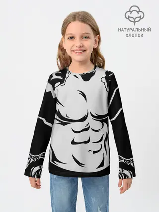 Детский лонгслив / Хабиб Нурмагомедов