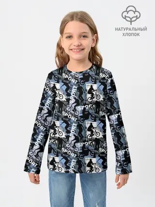 Детский лонгслив / SPORT