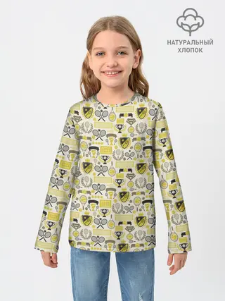 Детский лонгслив / Кубок Дэвиса