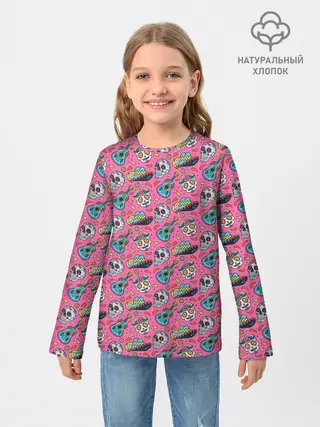 Детский лонгслив / День мертвых