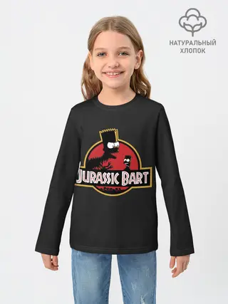 Детский лонгслив / Jurassic Bart