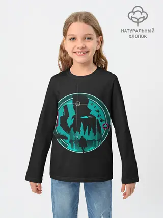 Детский лонгслив / Бегущий Форд