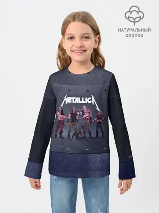 Детский лонгслив / METALLICA | ГРУППА МЕТАЛЛИКА