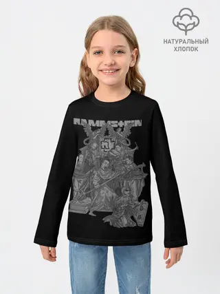 Детский лонгслив / Рамштайн