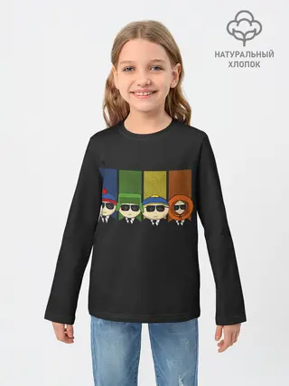 Детский лонгслив / South park FBI