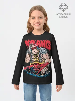 Детский лонгслив / Dj Krang