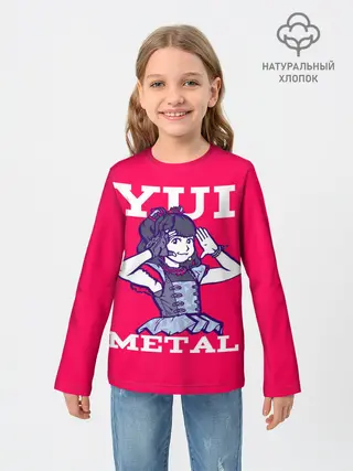 Детский лонгслив / Юи Метал