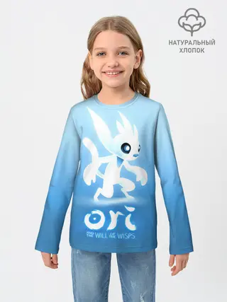 Детский лонгслив / Ori and the Will of the Wisps!