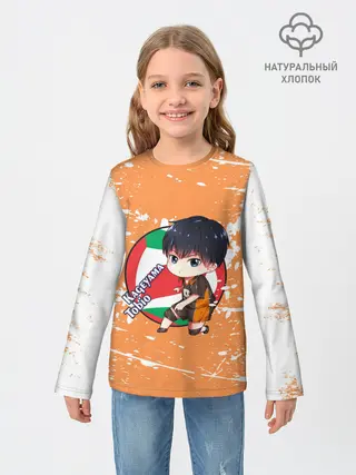 Детский лонгслив / Kageyama tobio | Haikyu