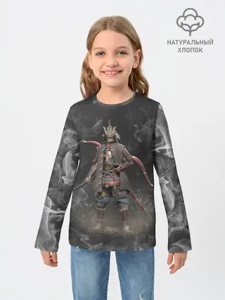 Детский лонгслив / Warrior | Sekiro shadows die twice