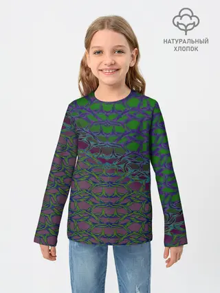 Детский лонгслив / Колючая проволока