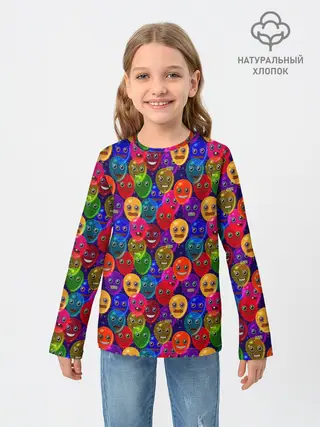 Детский лонгслив / Шарики