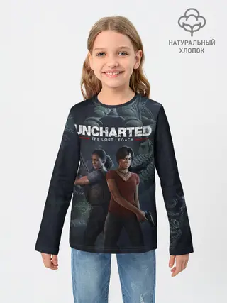 Детский лонгслив / Uncharted The Lost Legacy