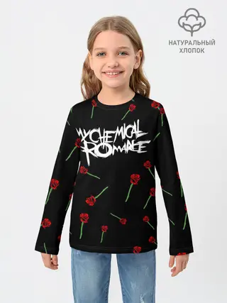 Детский лонгслив / MY CHEMICAL ROMANCE РОЗЫ | MCR ROSES