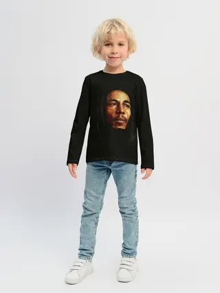 Детский лонгслив / Bob Marley Art