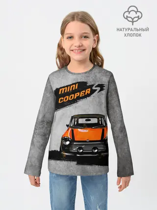 Детский лонгслив / Maшина Mini