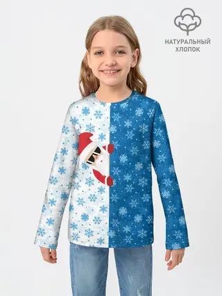 Детский лонгслив / С Новым Годом