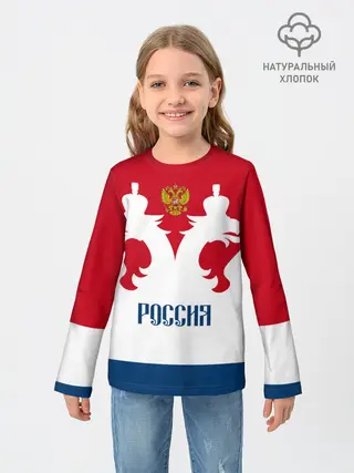 Детский лонгслив / Russia Team