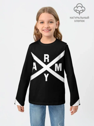 Детский лонгслив / BTS ARMY