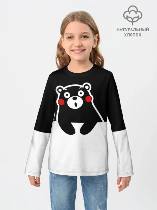 Детский лонгслив / Kumamon повис