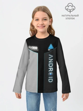 Детский лонгслив / DETROIT: BECOME HUMAN.