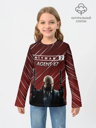 Детский лонгслив / Hitman 2 #2