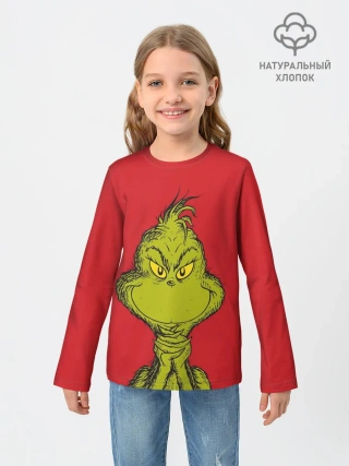 Детский лонгслив / Grinch