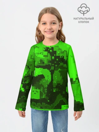 Детский лонгслив / Minecraft