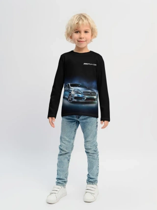 Детский лонгслив / Mercedes AMG