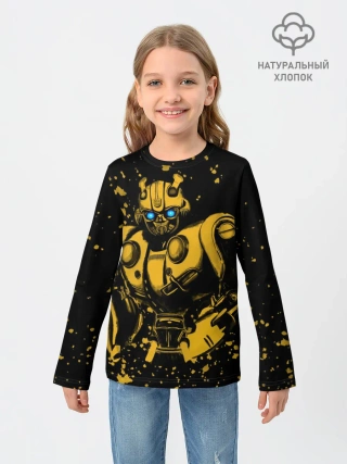 Детский лонгслив / Bumblebee