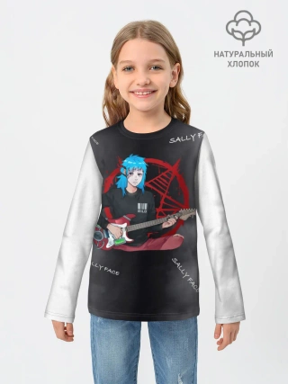 Детский лонгслив / Sally Face with a Guitar