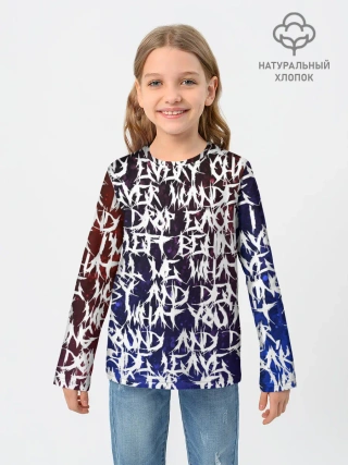 Детский лонгслив / Art of words