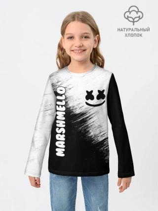 Детский лонгслив / Marshmello 3