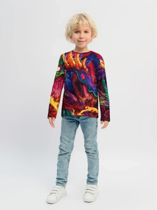Детский лонгслив / Hyper Beast