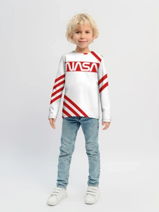 Детский лонгслив / NASA