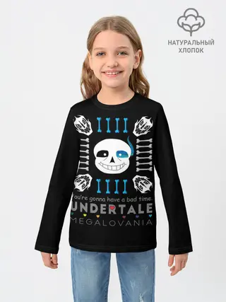 Детский лонгслив / Undertale