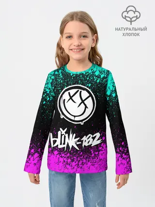 Детский лонгслив / Blink-182